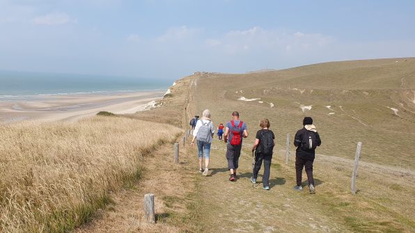 Photo Compostelle Cordoue, Calais - entre les deux caps Randonnée Côte d'Opale : entre Cap Gris Nez et Cap Blanc Nez